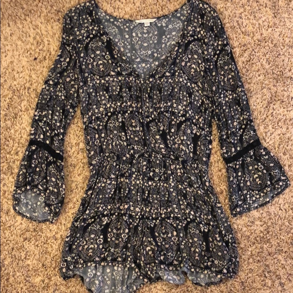 Long sleeve romper